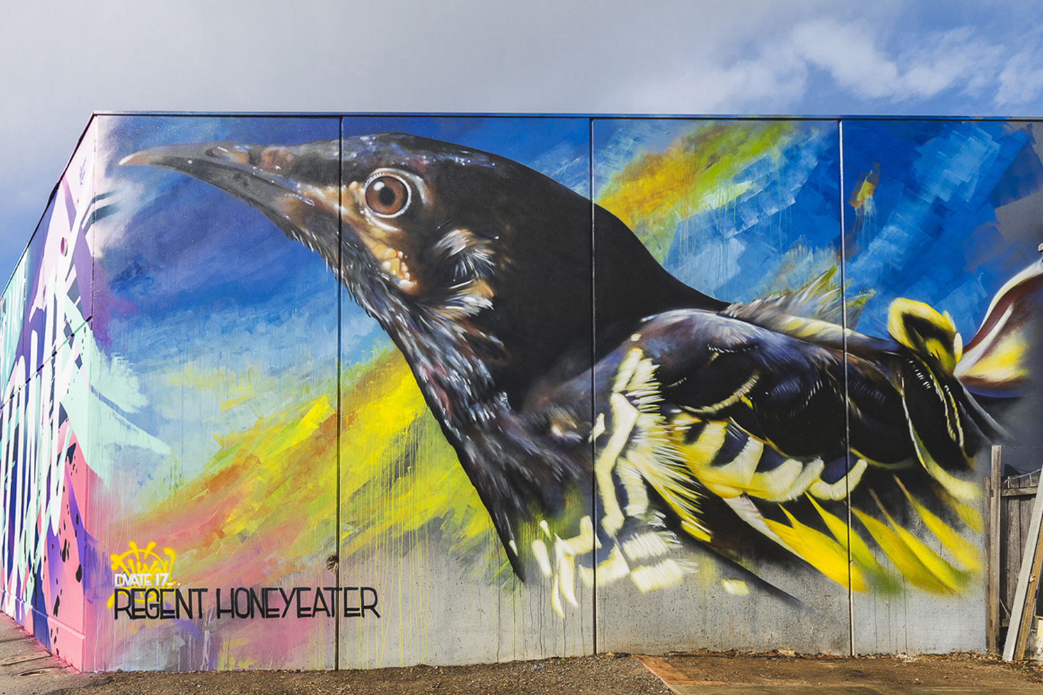 Dvate Street Art Mural Melbourne